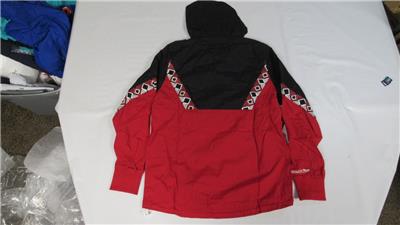 New Chicago Bulls Mens Sizes Mitchell & Ness 1/2 Zip Anorak Jacket