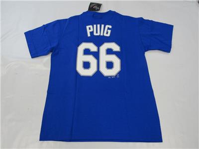 ロサンゼルス・ドジャース PUIG 66 ユニフォーム MLB Los Angeles Dodgers #66 Yasiel Puig Shirt Jersey Men's