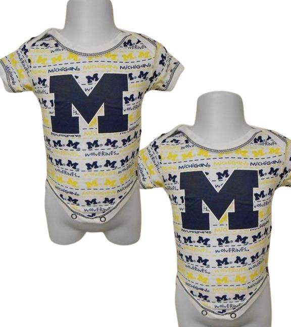 NEW Michigan Wolverines Baby Creeper INFANT sizes 12-18-24 Months 1-2-3-Pack - Picture 13 of 19