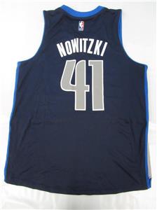 ダラス・マーベリックス NOWITZKI ユニフォーム Lサイズ No Front #41 Dallas Mavericks Dirk Nowitzki Mens M-Tall