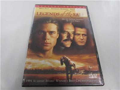 New Legends of The Fall DVD 1994 Movie Brad Pitt Anthony