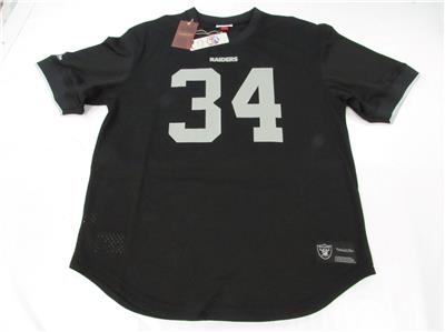 RAIDERS JACKSON 34番 ウニフォーム 黒 2XL RAIDERS JACKSON 34番 ウニフォーム 黒 2XL RAIDERS JACKSON 34