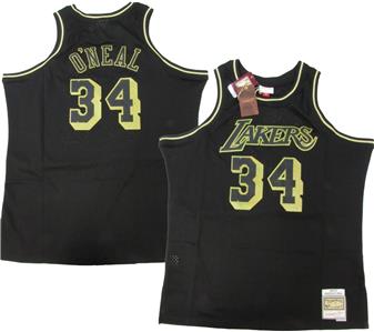 激レア Nike 黒タグ LAKERS O'NEAL 34オニール ユニフォーム 2002-04 LA Lakers O'Neal #34 Nike Swingman Alternate Jersey