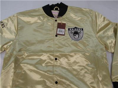 Las Vegas Raiders Mens Mitchell & Ness Light Weight Satin Las Vegas Raiders Mens Mitchell & Ness Light Weight Satin