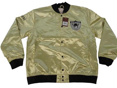 Las Vegas Raiders Mens Mitchell & Ness Light Weight Satin
