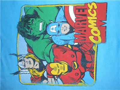 NEW AVENGERS MIGHTY THOR YOUTH SIZE 6//7 S SMALL SHIRT MARVEL 69Pi