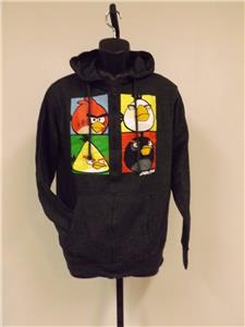 Sweat à Capuche Full-Zip Angry Birds pour Homme de Mauritius