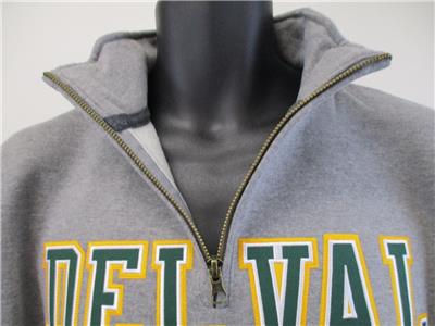 New Delaware Valley Delval Aggies Adult Mens Size S Small 1 4 Zip