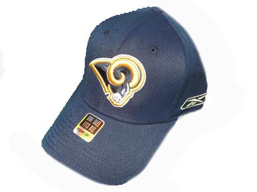 New Los Angeles Rams Mens Size OSFA Reebok Tan or Navy Flexfit Sideline Hat $22 - Picture 14 of 15