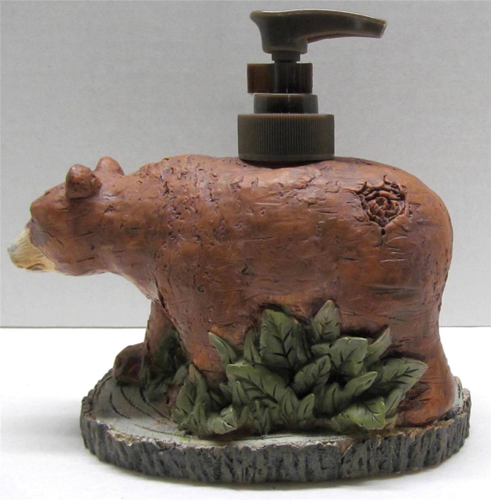 bear soap holder