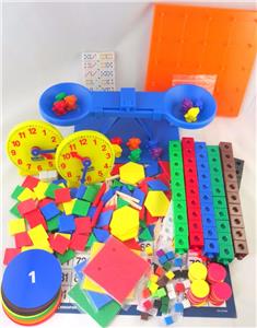 Saxon Math Manipulative Kit Grades K 3 Homeschool Eta Cuisenaire Math U See Bju Ebay