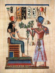 Handcrafted Egyptian Greeting Cards Note Paper Ancient Egypt Prints ...