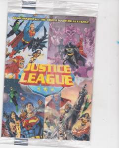 General Mills DC Comics # 8 Justice League Walking on Fire Comic