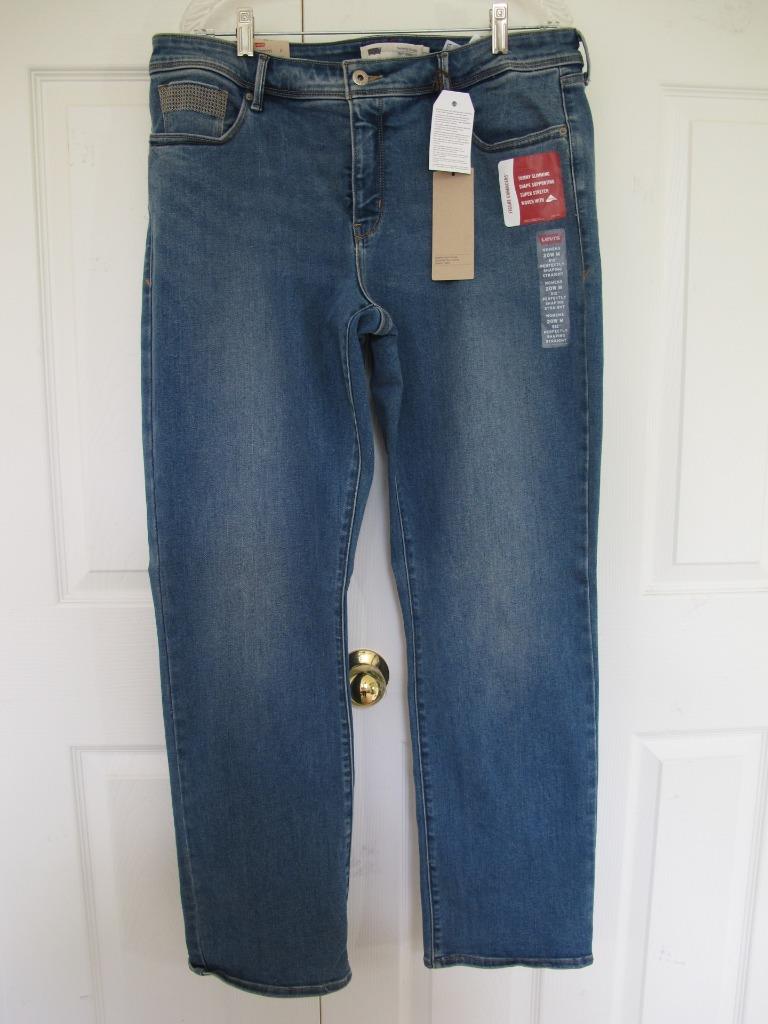 512 perfectly shaping straight jeans