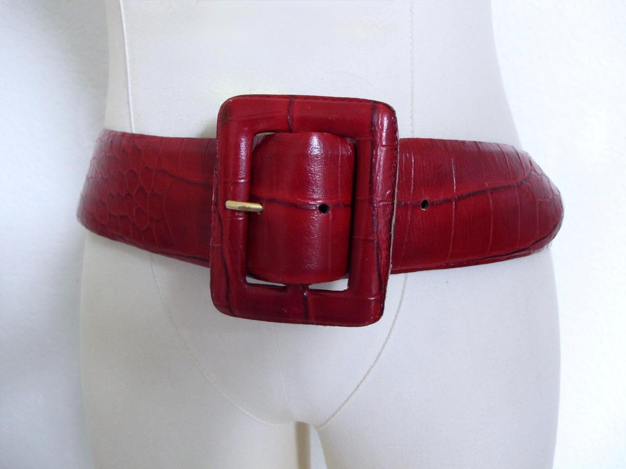 Sandy Duftler Designs Vintage thick genuine leather concho belt! Size medium xs3x main image 2