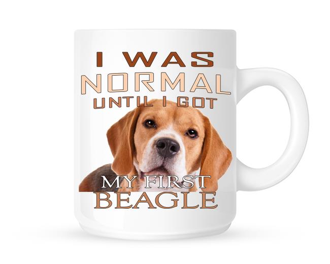 Fun Cute Pet Tea//Coffee Mug I Was Normal Until I Got My Golden Retriever