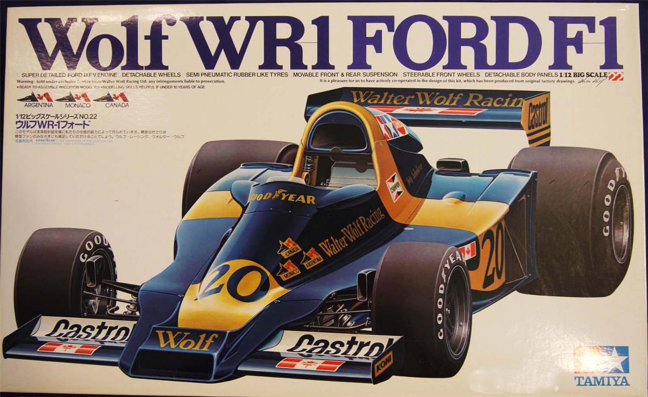 Tamiya 1/12 Wolf Wr1 Ford F1 GP Vintage Model Kit 12024 1977 | eBay