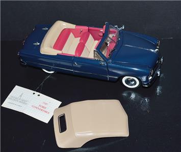 10 Franklin Mint diecast models in polystyrene cases, plus The Classic