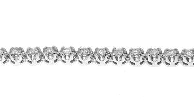 5ct eternity 14k tennis necklace diamond natural gold
