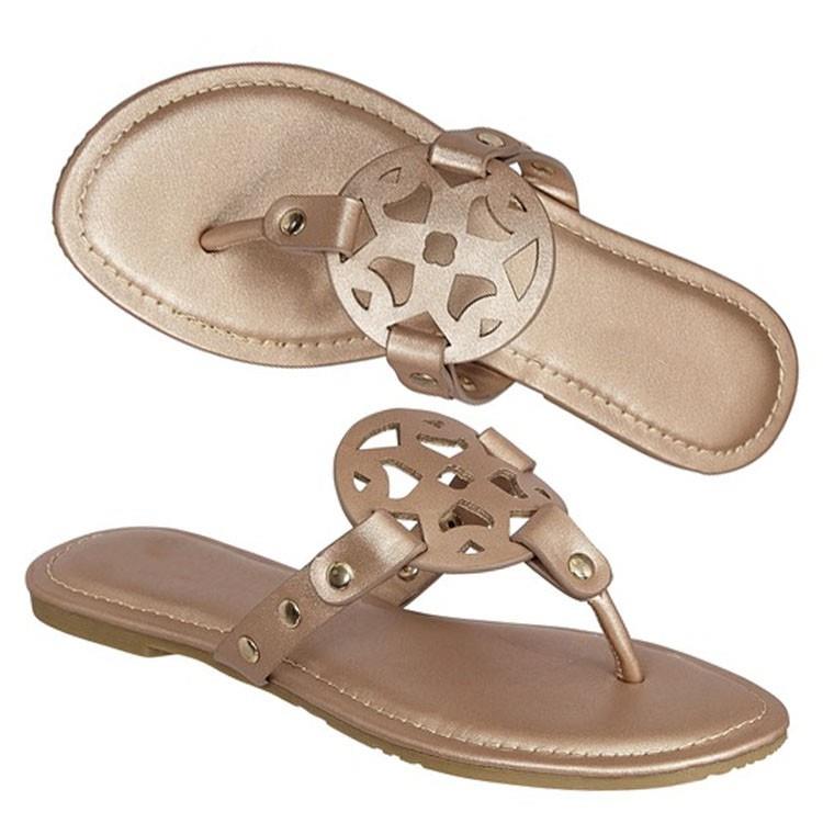 Medallion discount flip flops