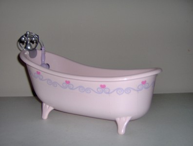 battat claw foot bathtub for our generation or american girl
