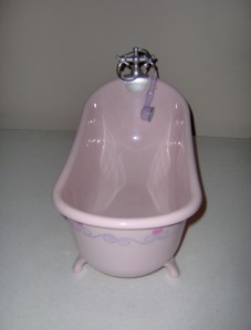 battat claw foot bathtub for our generation or american girl