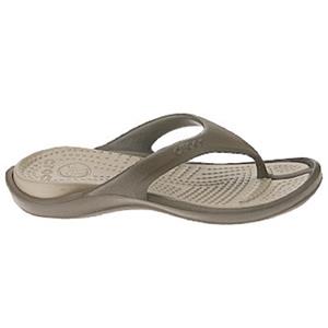 Croc's 'Athens' Brown Unisex Thong Sandals (See Sizes) | eBay