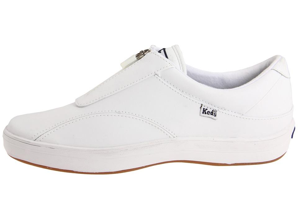 Keds Zelda Women's Zippered White Smooth Leather Nursing Shoe New in ...