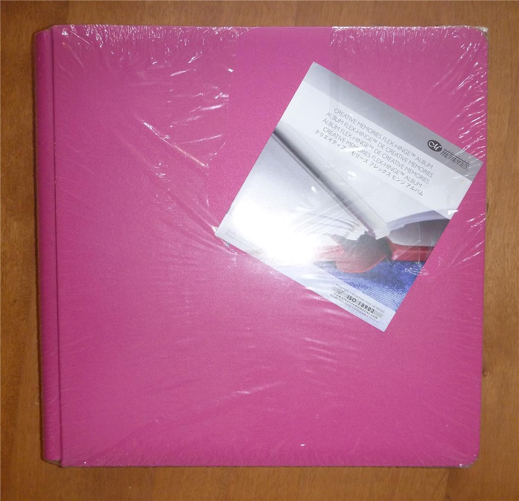 Creative Memories Pink Coverset 12 x orders 12 Album Pages & Protectors