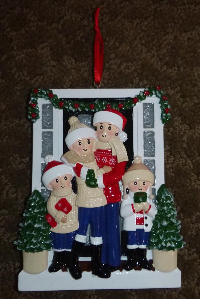 Adorno de Navidad-- Madre soltera con niños Familia Hogar Mamá Niños PERSONALIZAR - Imagen 2 de 3