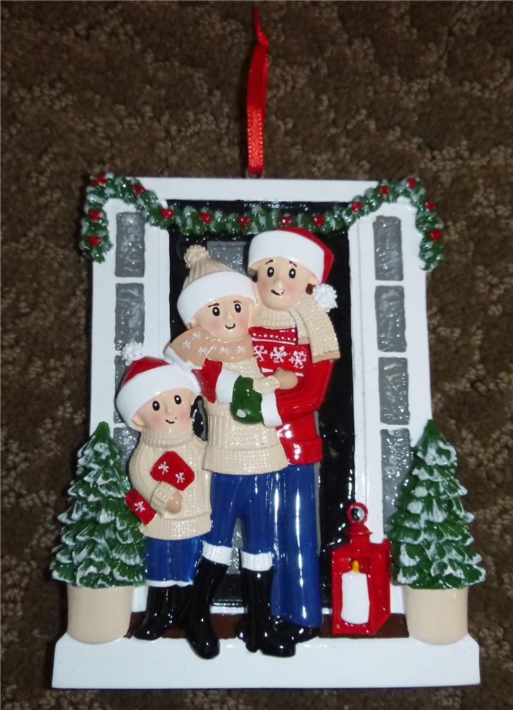 Adorno de Navidad-- Madre soltera con niños Familia Hogar Mamá Niños PERSONALIZAR - Imagen 3 de 3