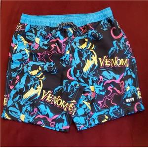 Mens NEFF Marvel VENOM Color Wave Board Shorts Size S M L XL swim