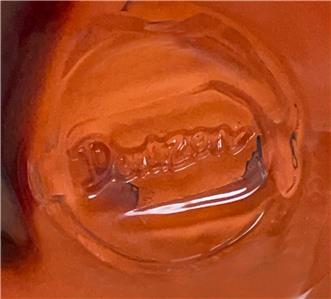 ROBERT WYNNE DENIZEN AUSTRALIAN STUDIO GLASS VASE ART NOUVEAU