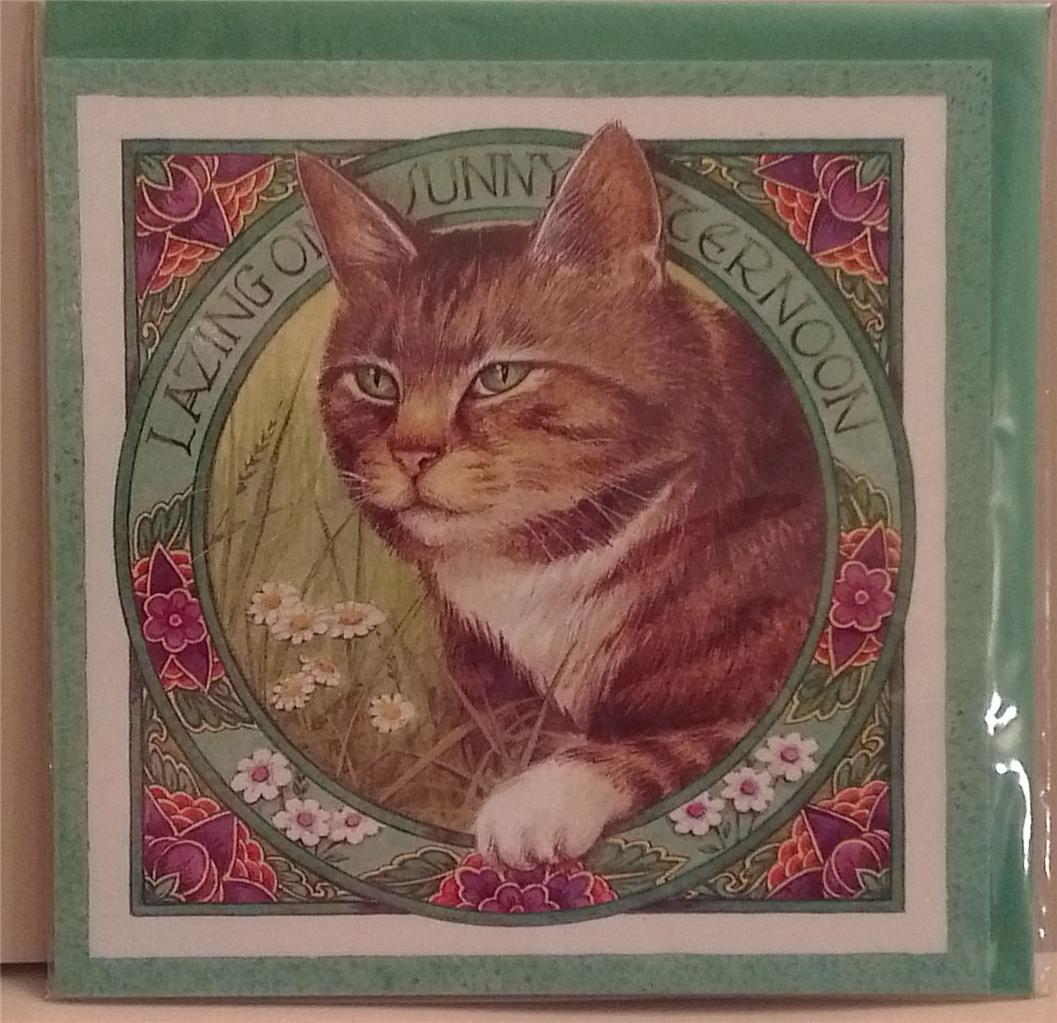 Beautiful Cat Card, Birthdays, occasions - 4 types for Cats Protection Charity - Picture 3 of 5