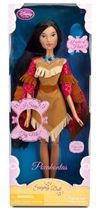 pocahontas singing doll