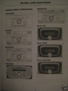 Ford audio systems operating guide #3