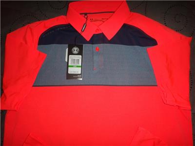 Details About Under Armour Threadborne Golf Body Map Polo Shirt Size 2xl Xl L Men Nwt 80 00