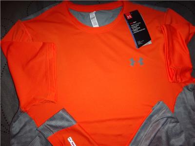 UNDER ARMOUR TECH SHIRT FITTED SIZE 2XL XL L MEN NWT $$$$