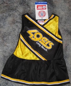 LONG BEACH 49ERS CHEERLEADER UNIFORM OUTFIT COSTUME 4T | eBay