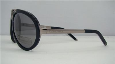Lunettes De Soleil DSQUARED2 DQ0031 90B - Bleu Marine & Argent - Verres Gris - Homme
