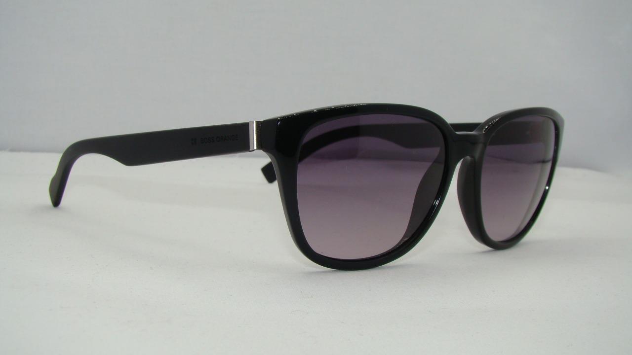 Lunettes de soleil noires Hugo Boss Orange Bo 0108 Kun Eu gris Verre 53 mm eBay