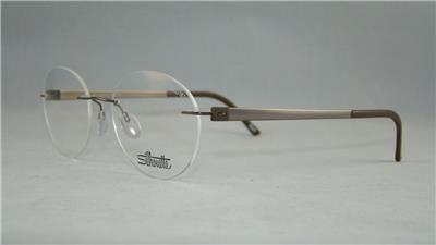 Silhouette 5447 6055 Titan Accent Mushroom Round Rimless ...