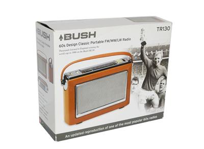 BUSH TR130 Mains/Battery TRANSISTOR RADIO - 02.10.2018 SOLD
