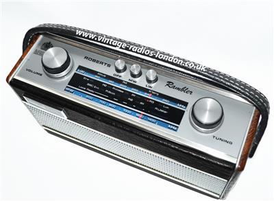 rambler radio roberts transistor 1970 sold portable retro