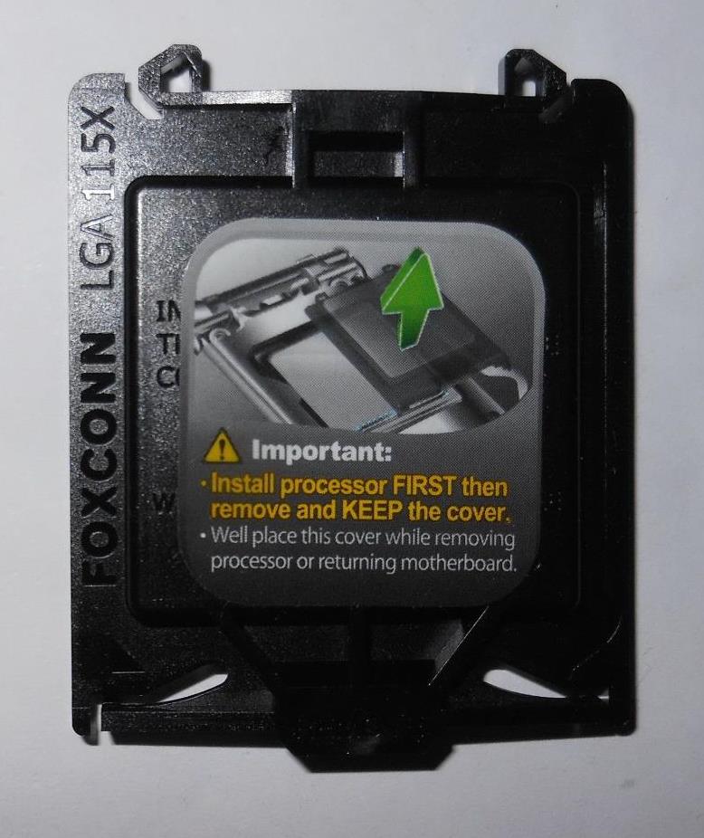 Lot Of 6 Intel Lga1150 Lga1155 1156 Cpu Socket Protector Cover Foxconn Lga115x