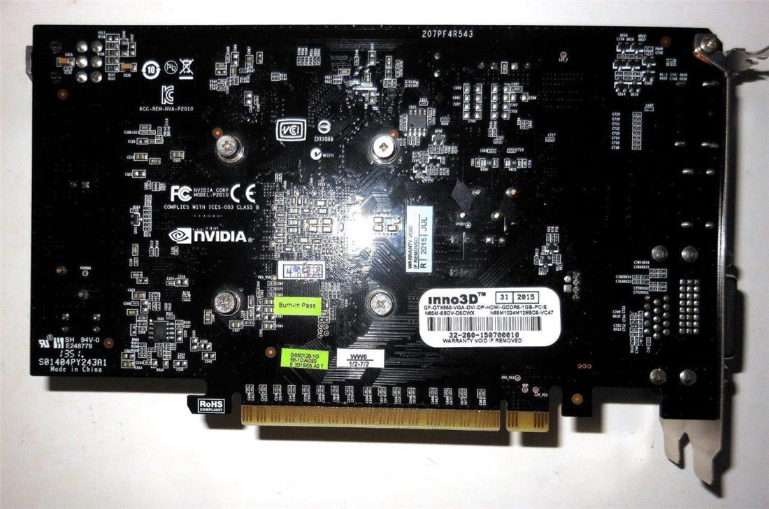 Inno3d Geforce Gtx 650 1gb 128bit Gddr5 Hdmi Dp Pci E X16 Nvidia Video Card Ebay Inno3d Geforce Gtx 650 1gb 128bit Gddr5 Hdmi Dp Pci E X16 Nvidia Video Card Ebay
