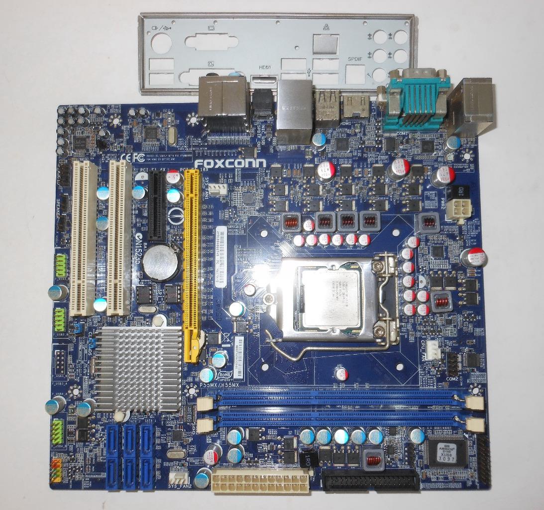 Foxconn H55mx S Intel H55 Lga1156 Hdmi Motherboard I3 530 2 93ghz Slblr Cpu Set Ebay