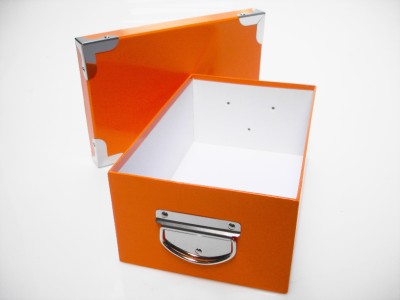 COLOURFUL NEON HARD CARDBOARD CRAFT STORAGE BOXES ...