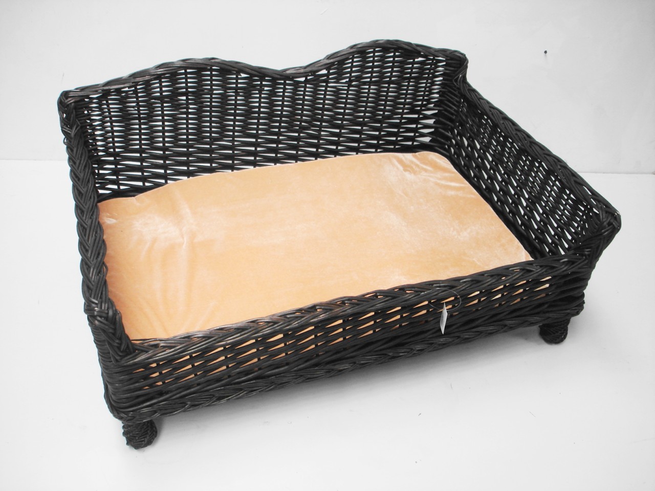Giant Huge Big Wicker Willow Dog Pet Bed Basket Sofa Couch
