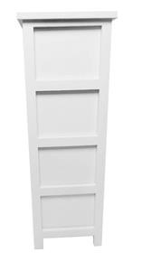 Assembled Slim Narrow Wide Hallway Bedside Table Chest Of